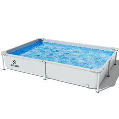 SLOOSH Rectangular Above Ground Pool - 7ft x 5ft x 23inch