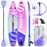 Rapids Fuchsia Tide 11'6" Inflatable Stand Up Paddle Board