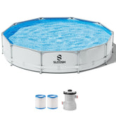 SLOOSH Round Above Ground Pool - 10ft x 30inch