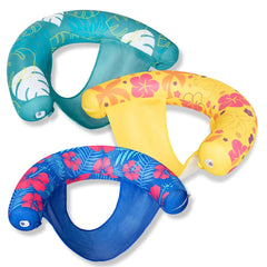 SLOOSH - Inflatable Floral Pool Noodle Chair with Seat, 3 Pack