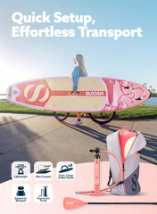 Ripple Flamingo Dawn 10'6" Inflatable Stand Up Paddle Board