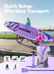 Ripple Bright Burst 10'6" Inflatable Stand Up Paddle Board