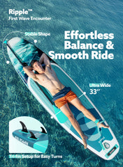 Ripple Misty Breeze 10'6" Inflatable Stand Up Paddle Board