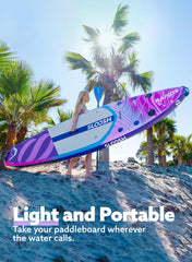 Rapids Fuchsia Tide 11'6" Inflatable Stand Up Paddle Board