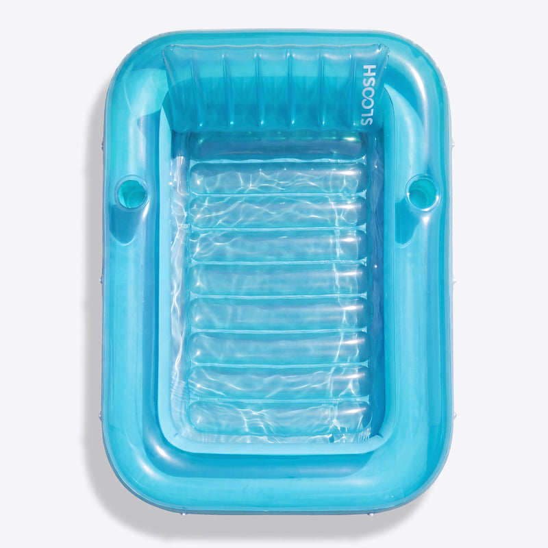 SLOOSH Inflatable Tanning Pool Lounger Float, 85