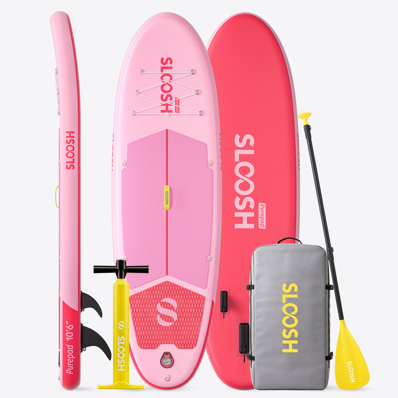 SLOOSH PurePad All-around Inflatable Stand Up Paddle Board 10'6
