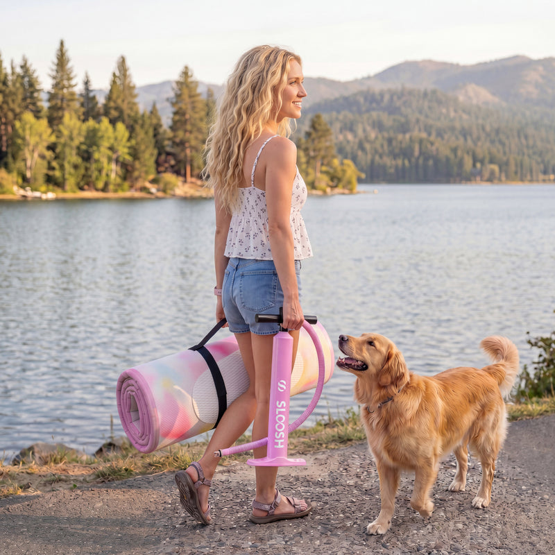 SLOOSH Air Pump, Pink Tie-dye