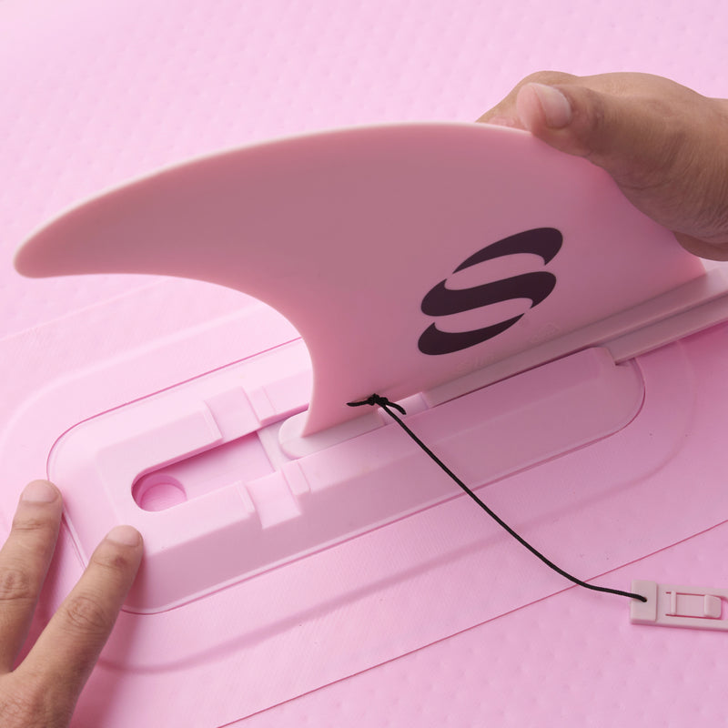 SLOOSH Set of Fins of Inflatable SUP, Pink Tie-dye