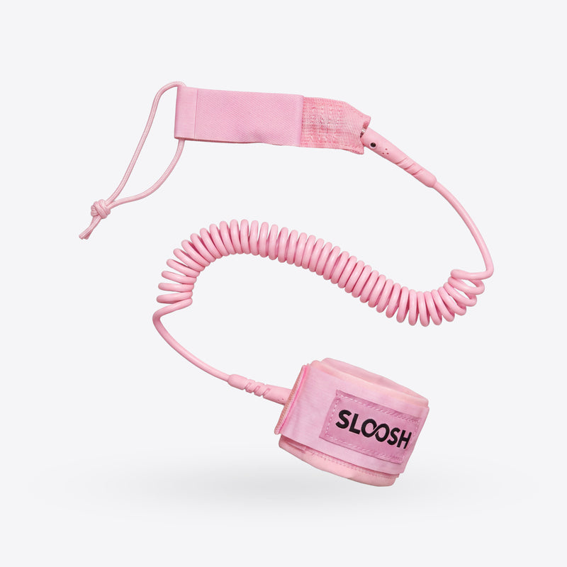 SLOOSH Leash of Inflatable SUP, Pink Tie-dye