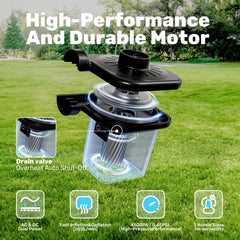 SLOOSH Electric Air Pump – Fast Inflator/Deflator for Pool Floats & Air Mattresses