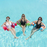 SLOOSH - Stripes Inflatable Pool Noodle Chair