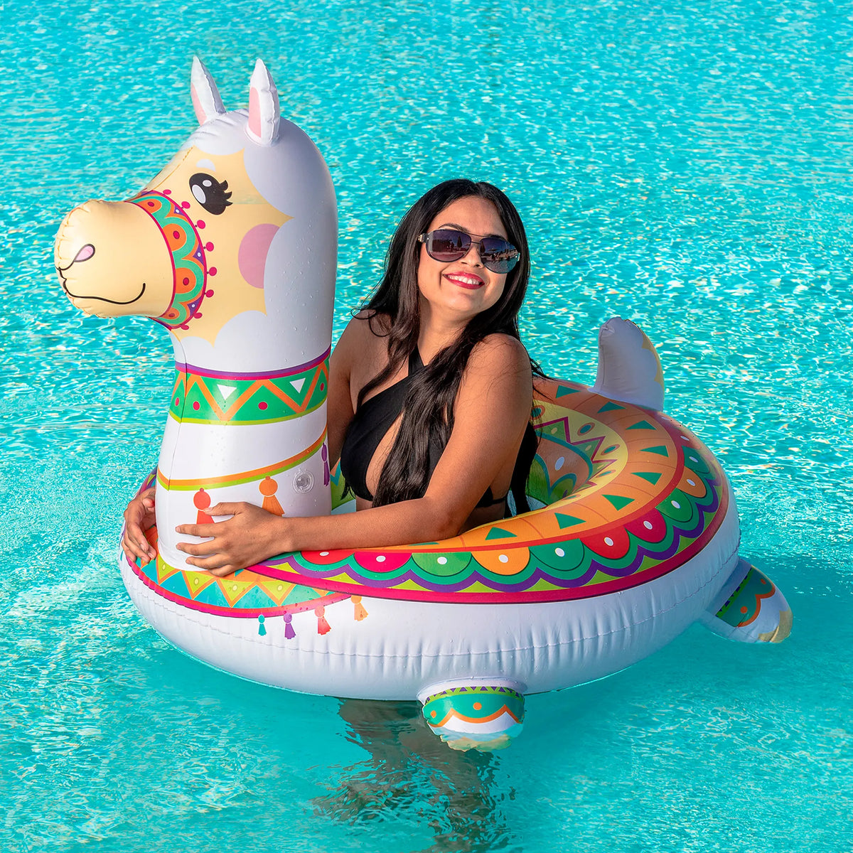 Sloosh - Inflatable Llama Pool Float