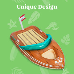 SLOOSH - Inflatable Boat Pool Float with Reinforced Cooler