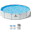 SLOOSH Round Above Ground Pool - 12ft x 30inch