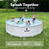 SLOOSH Round Above Ground Pool - 15ft x 42inch