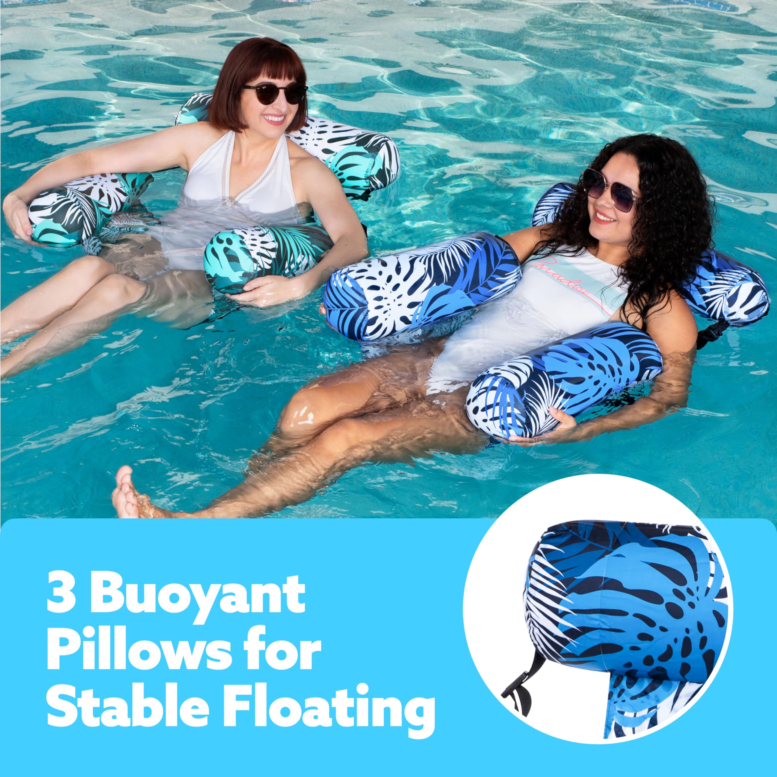 2Pcs Convertible Tropical Hammock Chair