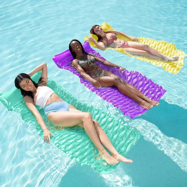 SLOOSH - Inflatable Pool Mat, 3 Pack
