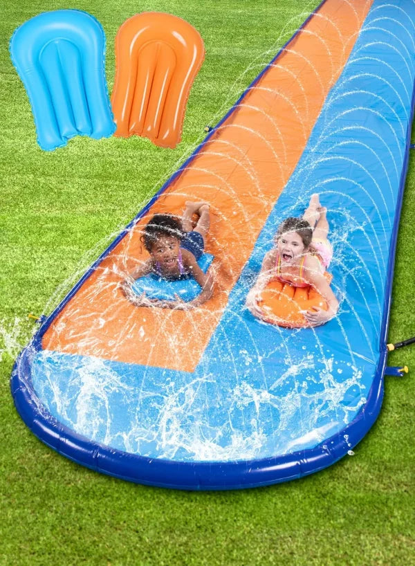 22.5ft Water Slide with 2 Bodyboards