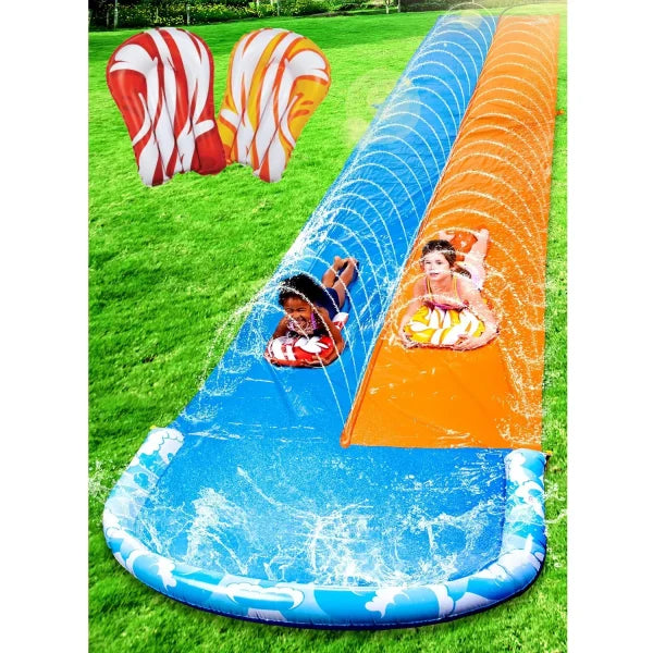 22.5ft Water Slide with 2 Bodyboards