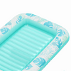 SLOOSH Inflatable Tanning Pool Lounger Float, Cyan Pink L, 70