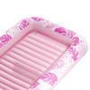 SLOOSH Inflatable Tanning Pool Lounger Float, Pink-XL, 85