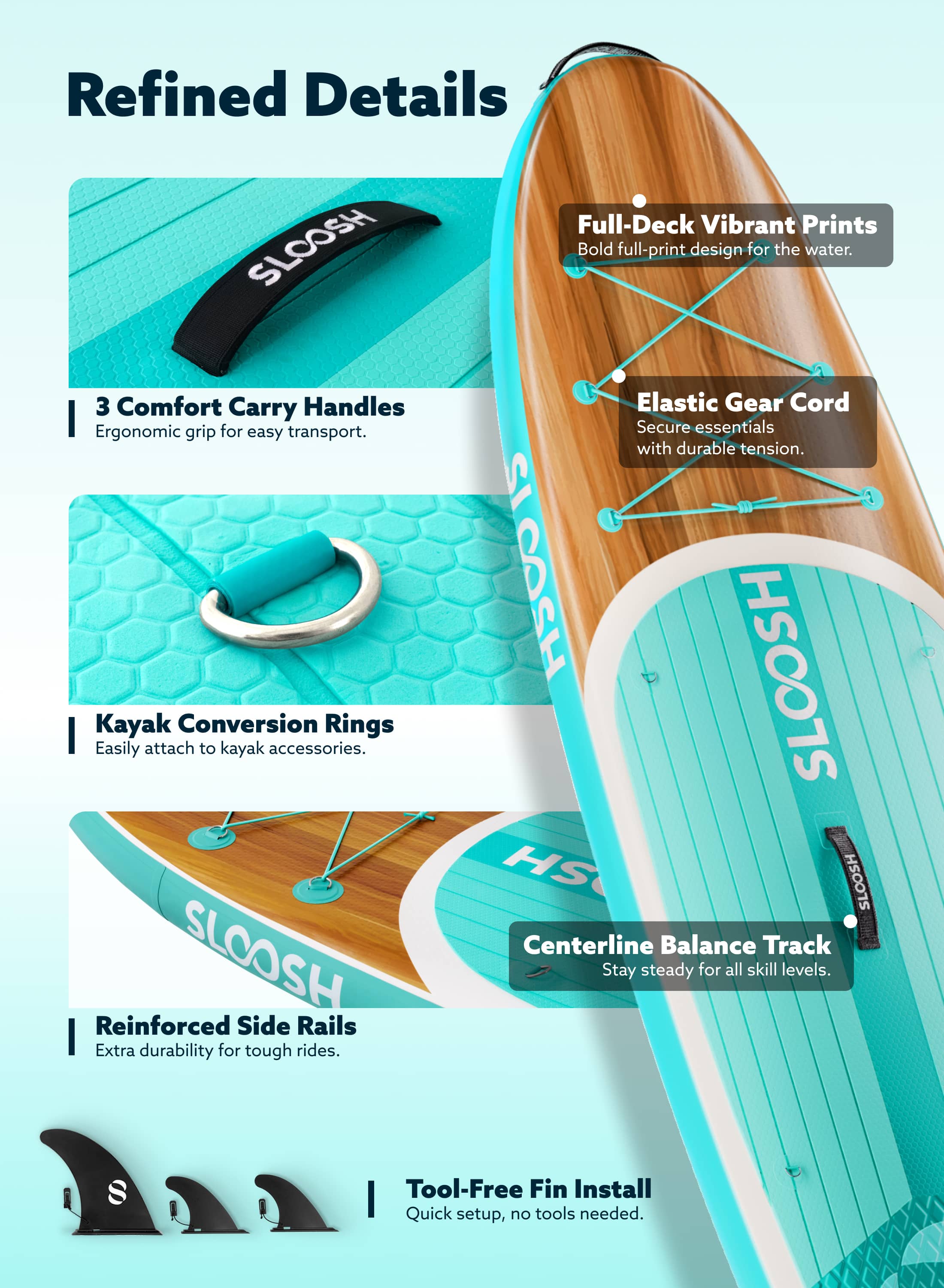 Ripple Aqua Breeze 10'6" Inflatable Stand Up Paddle Board