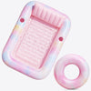 SLOOSH Pink Tie-dye Bliss-State Tanning Pool with Ring Best Bundle
