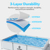SLOOSH Rectangular Above Ground Pool - 10ft x 7ft x 30inch