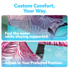 Inflatable Pool Floats Adult,2 Packs Floating Lounge Chairs