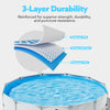 SLOOSH Round Above Ground Pool - 12ft x 30inch