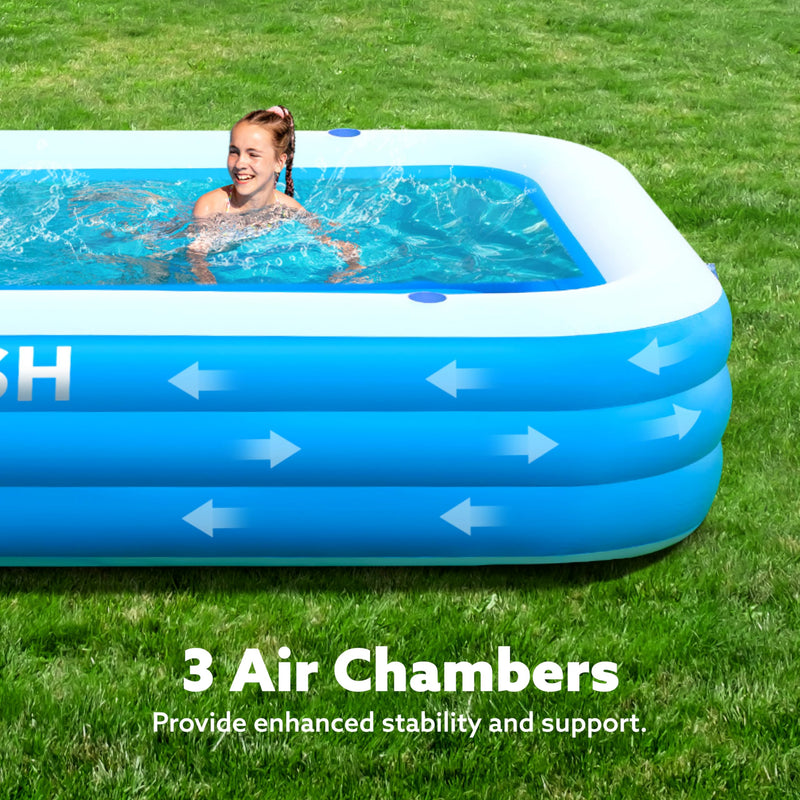 Inflatable Swimming Pool with Seats 120