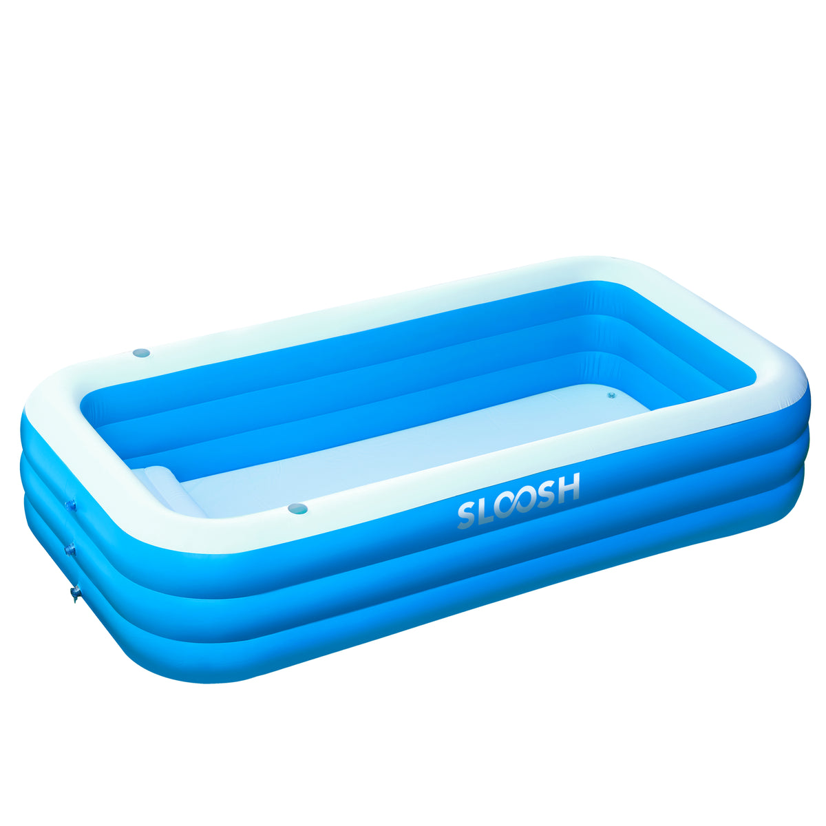 Inflatable Swimming Pool with Seats 120" x 72" x 22"