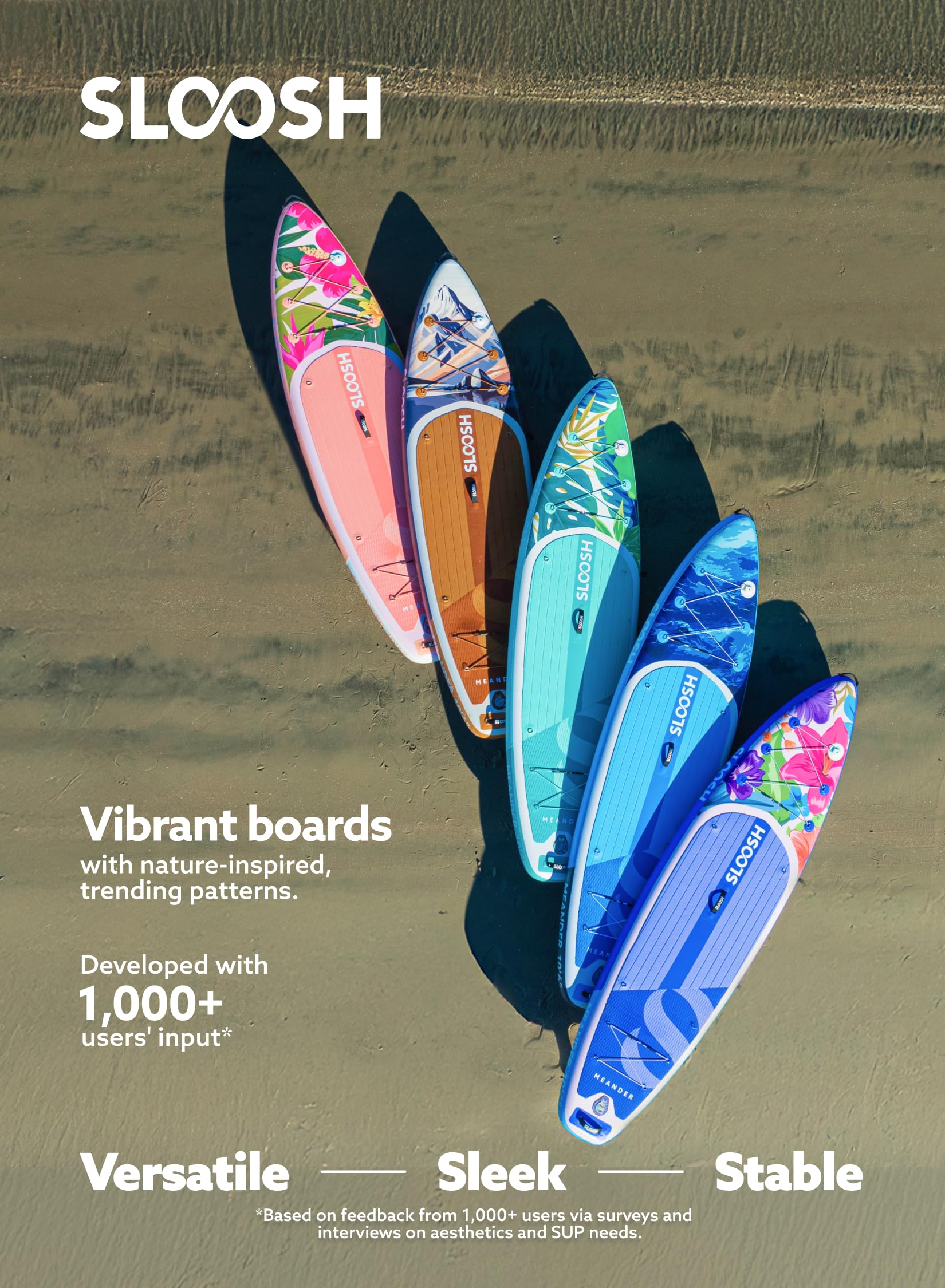 Meander Tropical Twilight Stand Up Paddle Board
