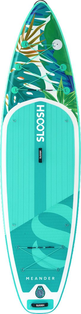 SLOOSH Meander Stand Up Paddle Board–Stable & Lightweight Inflatable SUP, 10'6