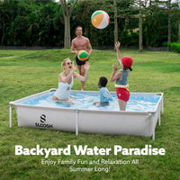 SLOOSH Rectangular Above Ground Pool - 7ft x 5ft x 23inch