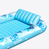 SLOOSH Inflatable Tanning Pool Lounger Float, Dark Blue-XL, 85