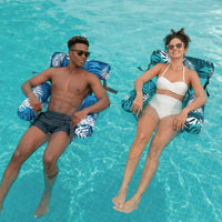 SLOOSH Inflatable Pool Lounge Chair 2-Pack – Comfortable Floating Hammock