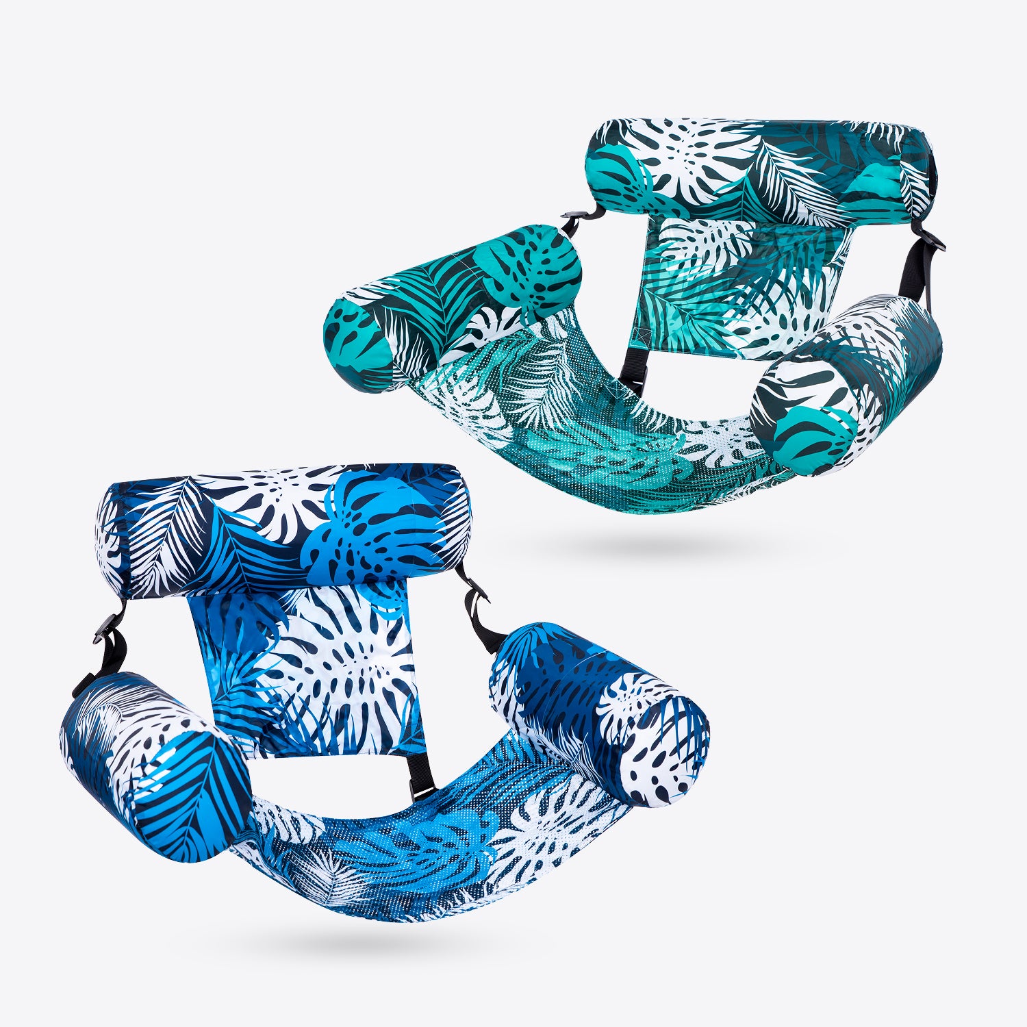 SLOOSH Inflatable Pool Lounge Chair 2-Pack – Comfortable Floating Hammock