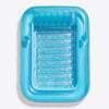 SLOOSH Transparent Inflatable Tanning Pool Lounger Float,  70