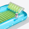SLOOSH Transparent Inflatable Tanning Pool Lounger Float, 85