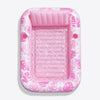 SLOOSH Inflatable Tanning Pool Lounger Float, Blushing Pink L, 70