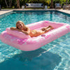 SLOOSH Inflatable Tanning Pool Lounger Float, Blushing Pink L, 70