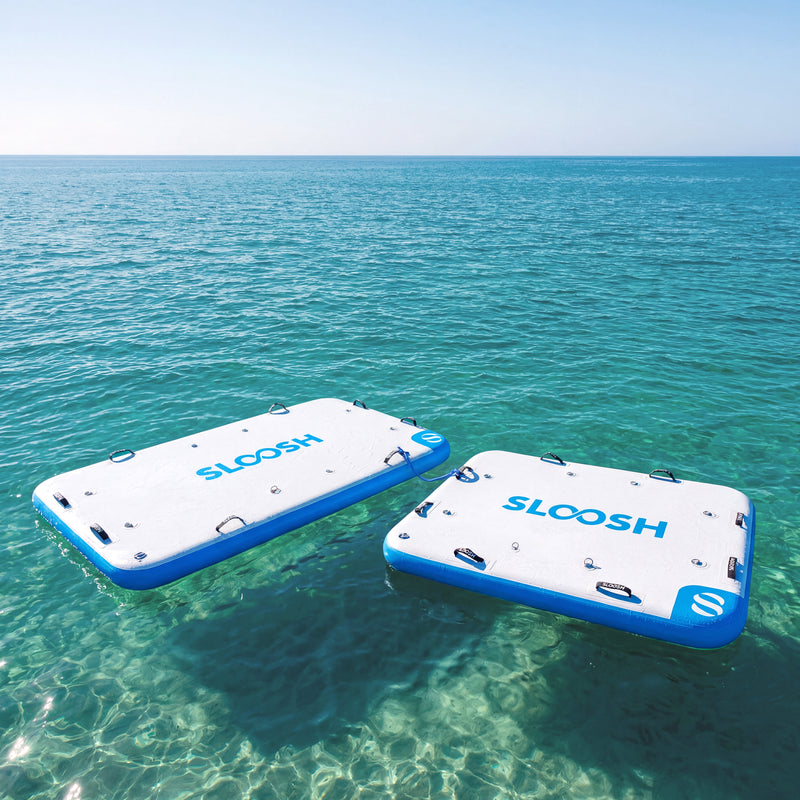 SLOOSH Inflatable Floating Dock, 6Ft x 5Ft