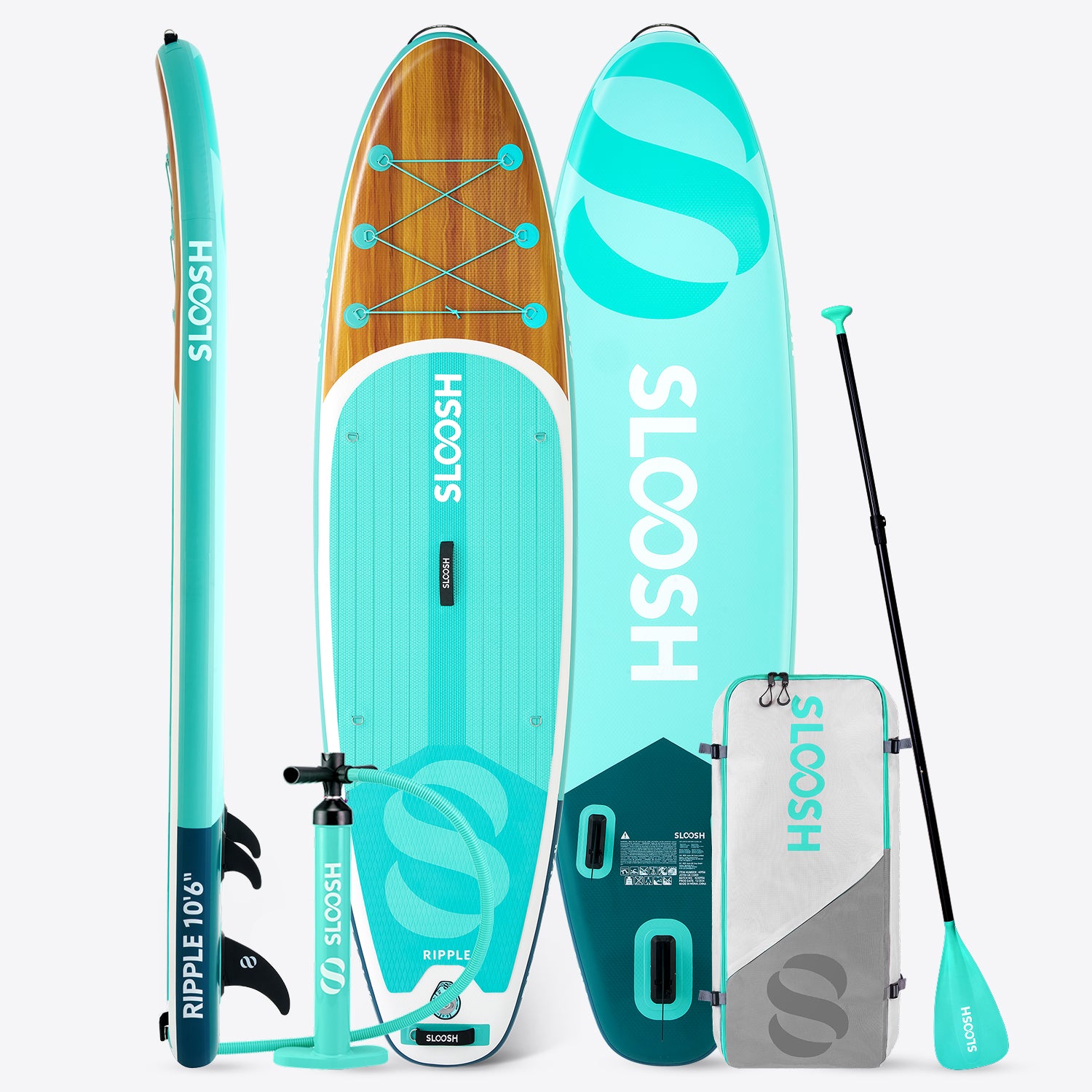 SLOOSH Inflatable Ripple 10'6" Stand Up Paddle Board