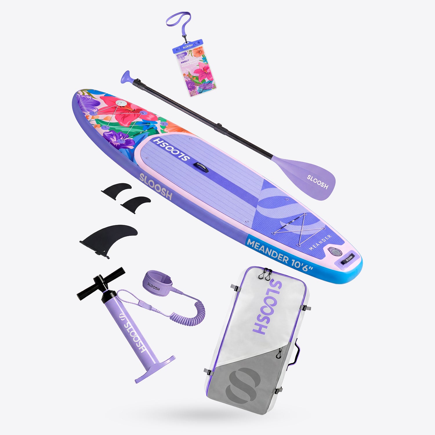 SLOOSH Meander Tropical Twilight 10'6" Stand Up Paddle Board