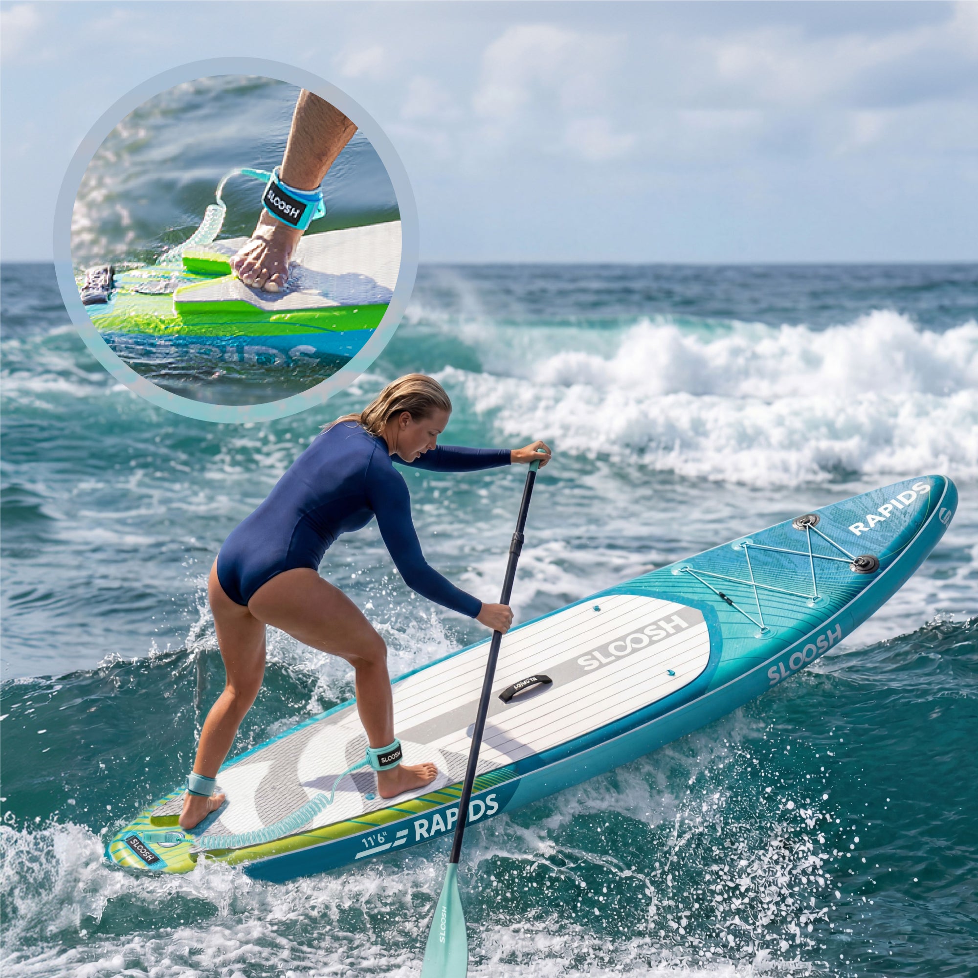 SLOOSH Rapids Aqua Surge 11'6