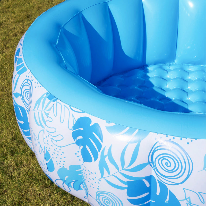 SLOOSH Inflatable Round Swimming Pool for Family, 5.5' x 20