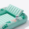 SLOOSH Inflatable Tanning Pool Lounger Float, Cyan Pink L, 70