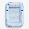 SLOOSH Inflatable Tanning Pool Lounger Float, Blue Checker, 70