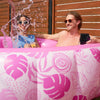 SLOOSH Inflatable Round Swimming Pool for Family, 5.5' x 20